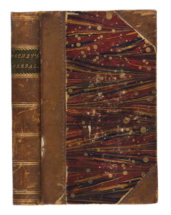 MEDICINE  PECHEY, JOHN. The Complete Herbal of Physical Plants.  1694